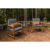 Casual Cushion Solid Sunbrella Fabric 1-Piece Indoor/Outdoor Lumbar Pillow, 19"W x 12"L - 2 of 4
