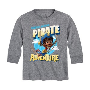 Boys' - Santiago of The Sea - Another Awesome Pirate Adventure Long Sleeve Graphic T-Shirt - 1 of 4