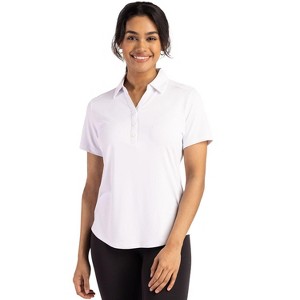 Cutter & Buck Forge Eco Stretch Recycled Womens Short Sleeve Polo - 1 of 2