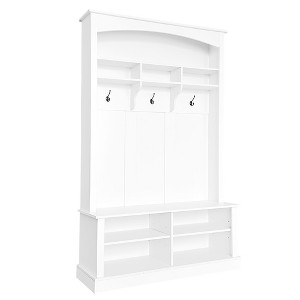 NicBex 75.30"H Modern Hall Tree with Storage for Living Room - 1 of 4
