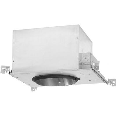 Progress Lighting, Sloped Ceiling IC Recessed Housing, 1 Light, Ceiling Light, Unfinished, No Shade, Material: Steel