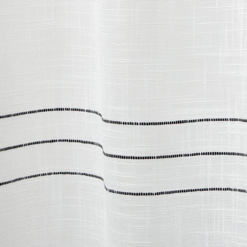 Demi Light Filtering Curtain Panel with Tassels - Exclusive Home, 3 of 9