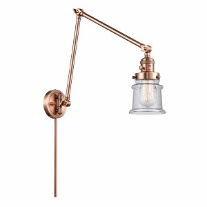 Canton - 1 Light Double Extension Swing Arm Wall Sconce In Industrial Style-30 Inches Tall and 8 Inches Wide - 1 of 1