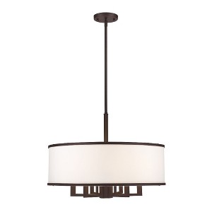 Livex Lighting Park Ridge 6 - Light Chandelier in  Bronze - 1 of 1