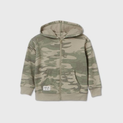 target green hoodie