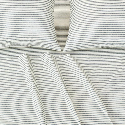 Microfiber Striped Sheet Set - Isla Jade