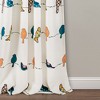 Lush Décor Rowley Birds Light Filtering Window Curtain Panels Multi 52x95+2 Set - 3 of 4