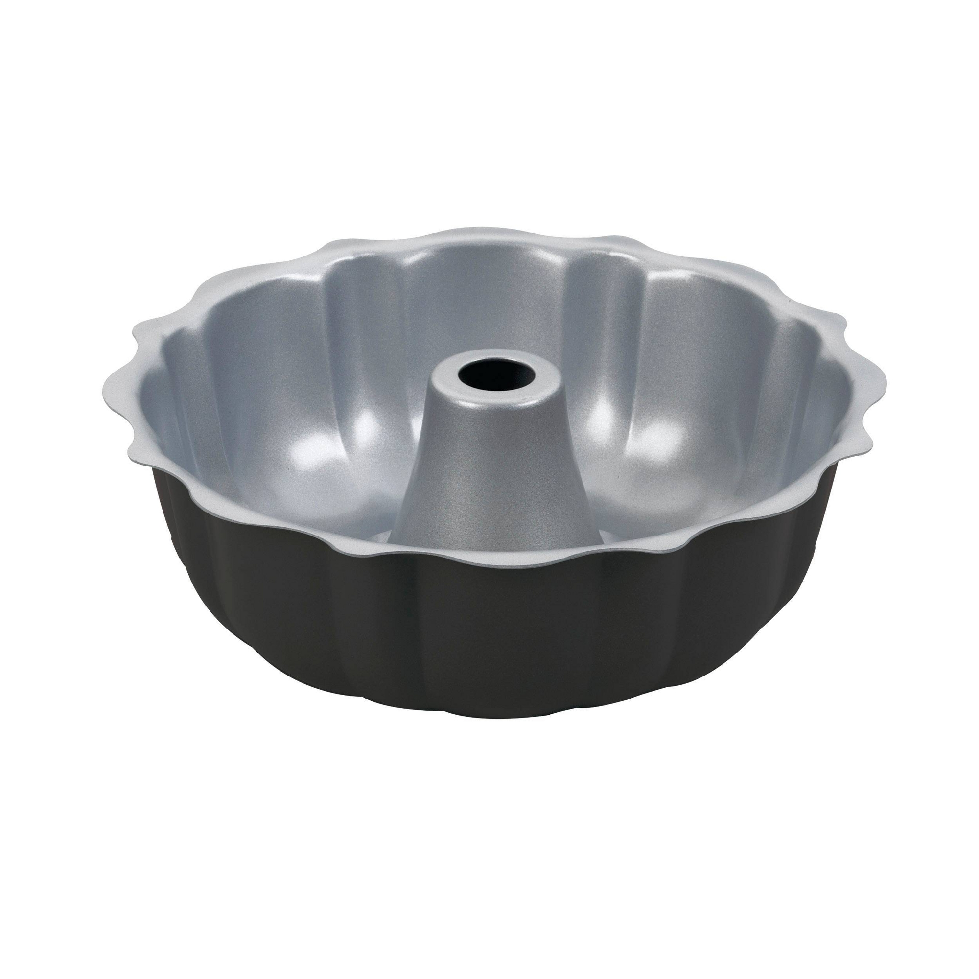 Cuisinart Chef's Classic 9.5" Non-Stick Two-Toned Fluted Cake Pan - AMB-95FCP: Carbon Steel, Dishwasher-Safe, Even-Heating