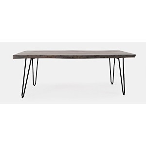 Jofran, Nature's Edge 50'' Solid Acacia Coffee Table - Gray - 1 of 4