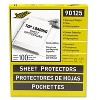C-Line Top-Load Polypropylene Sheet Protectors Standard Letter Clear 2" 100/Box 90125 - 2 of 3