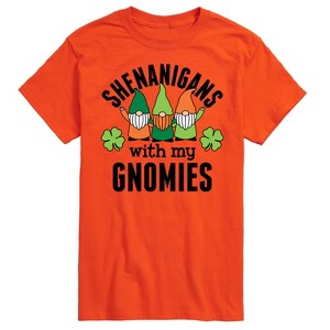 Men's - Instant Message - Shenanigans With My Gnomies Short Sleeve Graphic T-Shirt - 1 of 4