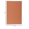 Colonial Mills Simply Home Solid Area Rug - Rust 4'x6' - 2 of 2