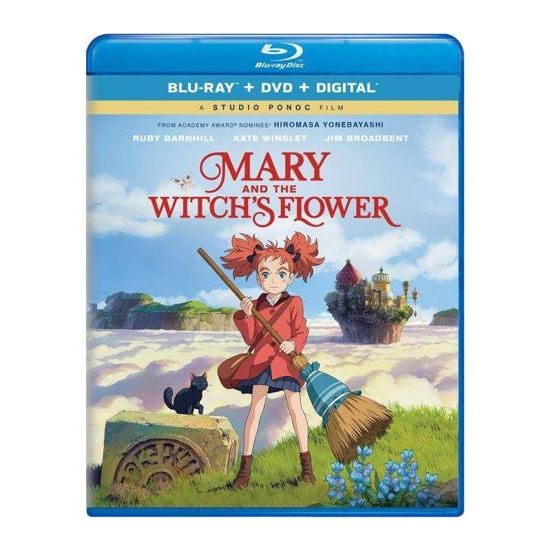 Mary and the Witch's Flower (Blu-ray + DVD + Digital), 1 of 2