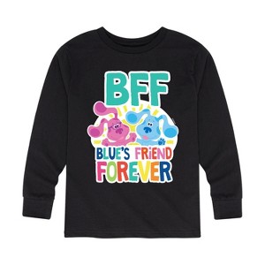 Boys' - Blue's Clues & You! - Blue's Friend Forever Long Sleeve Graphic T-Shirt - 1 of 4