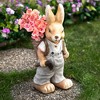 Northlight Boy Rabbit Outdoor Easter Garden Planter - 19.25" - 2 of 4