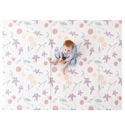 JumpOff Jo Foam Padded Play Mat, for Infants, Babies, Toddlers Play & Tummy Time, Foldable and Waterproof, 70  x 59 , Magical Friends