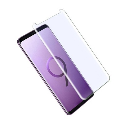 Clear Tempered Glass Screen Protector Compatible with Samsung Galaxy S9