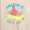 Women's - SpongeBob Squarepants - Easter Is Egg Lightweight French Terry Wide Neck Long Sleeve Shirt - 2 of 4