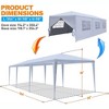 SereneLife Party Commercial Instant Shelter with 4 Walls - White - 2 of 4