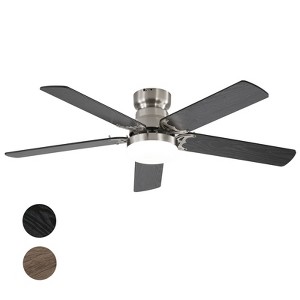 Sofucor 42'' Lighted Ceiling Fan for Indoor/Outdoor with 5 MDF 2-color Blades - 1 of 4