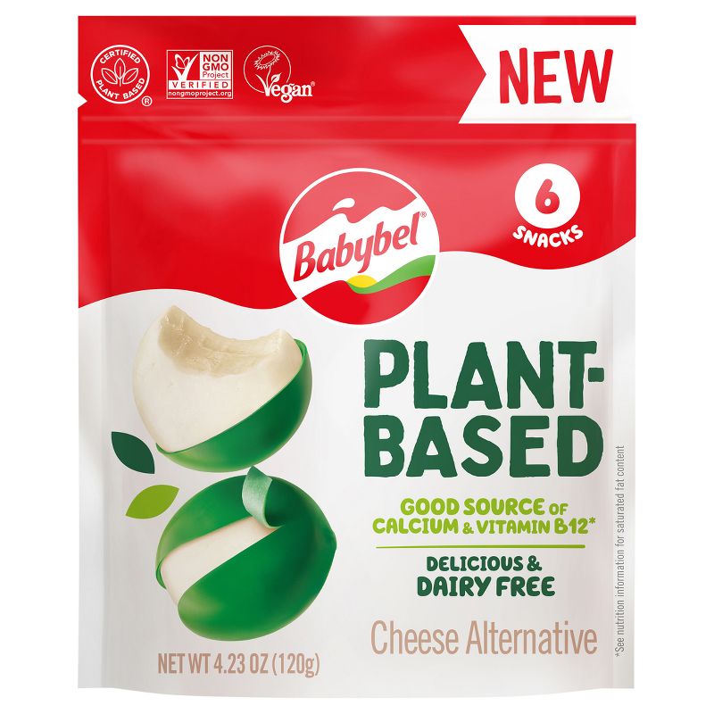 Babybel Plant-Based Vegan Cheese Alternative - 4.23oz/6ct, 1 of 4