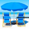 Tangkula Patio Fillable Umbrella Base Stand Holder 1.5" Water&Sand Filled Weighted Market - 2 of 4