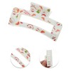 Unique Bargains Christmas Hair Clips Santa Claus for Christmas 3.35"x1.77"x1.57" White 1 Pc - 3 of 4