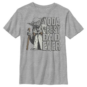 Boy's Husky Star Wars Father's Day Yoda Best - 1 of 3