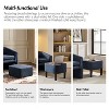 Giles Morden Upholstered Armchair with Removable Legs Storage Ottaman Set of 2|ART OF LIVING DESIGNS - 4 of 4