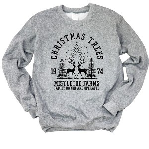 Simply Sage Market Women's Graphic Sweatshirt Mistletoe Farms 1974 - 1 of 2