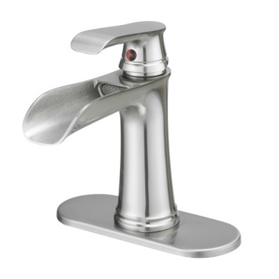 LunaLulinlk Sink faucet with countertop, bathroom faucet for sink, single hole single handle faucet