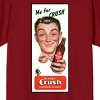 Orange Crush Me For Crush Man Holding Bottle Men's Cardinal Red T-shirt - 2 of 2