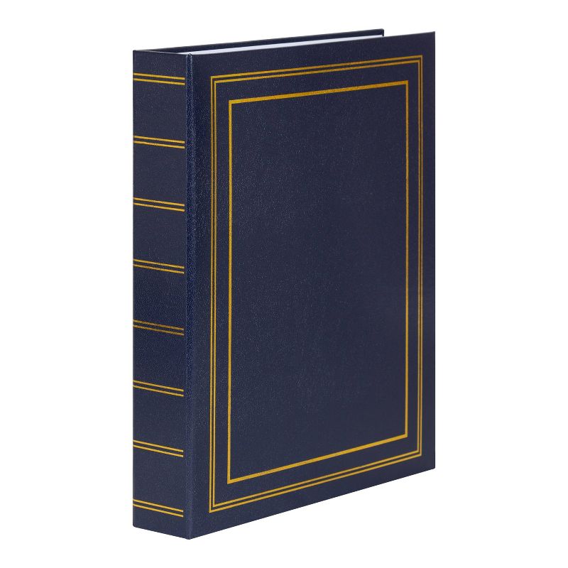 9.45&#34; x 11.75&#34; Traditional Photo Album Navy Blue - Kate &#38; Laurel All Things Decor, 2 of 8