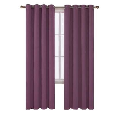 Deconovo Blackout Thermal Grommet Window Curtain 1 Panel
