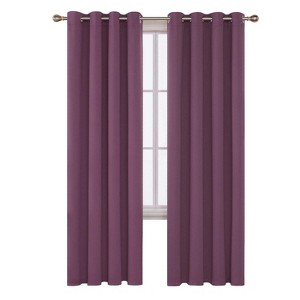 Deconovo Blackout Thermal Grommet Window Curtain 1 Panel - 1 of 4