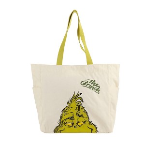 The Grinch 15.5-Inch Adult Canvas Tote Bag - 1 of 4