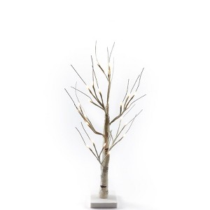 The Lakeside Collection Winter Woodland Collection - Lighted Small BirchTree - 1 of 2