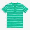 Primary Kids Heathered Henley in Stripe - 3 of 4