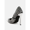 Super Fan Diamante Embellished Stiletto Pumps - 3 of 4