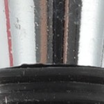 red, white, black, silver tone