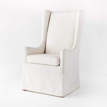 River Heights Upholstered Accent Chair Cream - Threshold™ designed with Studio McGee