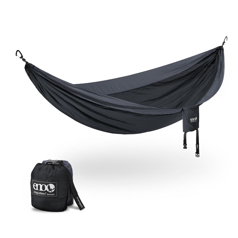 ENO, Eagles Nest Outfitters SingleNest Lightweight Camping Hammock, 1 of 12