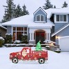 National Tree Company 27" Pre-Lit LED Santa in Truck Christmas Novelty Light: Outdoor/Indoor Decoration - 2 of 4