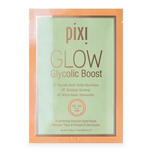 Download Pixi By Petra Glow Glycolic Boost Brightening Face Mask Sheet 0 8oz Target PSD Mockup Templates