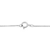 10K White Gold 1/10 Cttw Miracle Set Round-Cut Diamond Pendant Necklace - 4 of 4