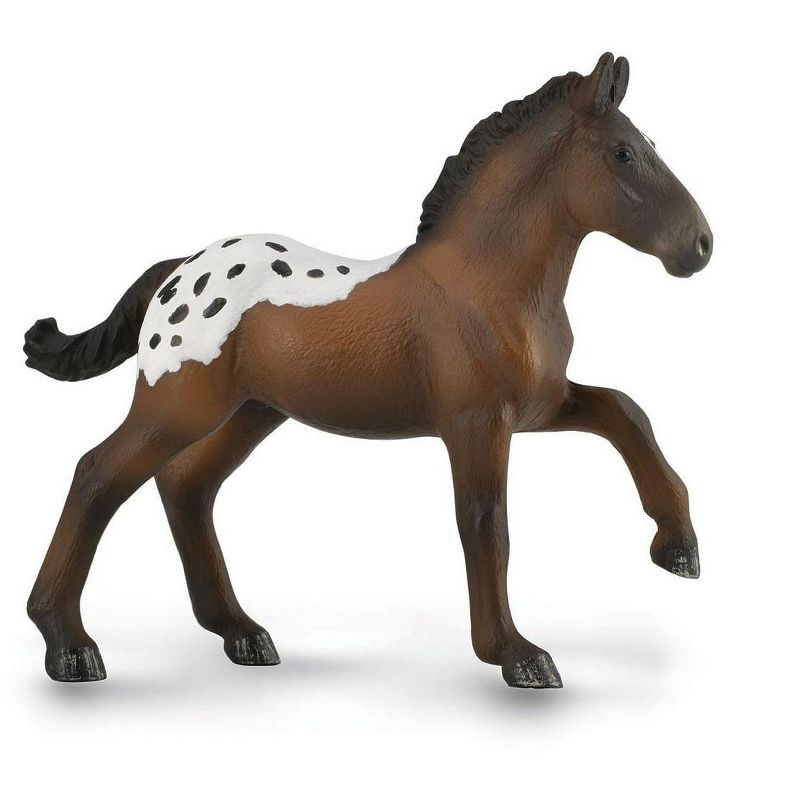 Breyer Animal Creations Breyer CollectA 1:18 Scale Model Horse | Sugarbush Draft Foal, 1 of 2