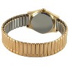 TIMETECH Women's 14K Gold Plated Stretch Expansion Bracelet Watch - 2 of 4