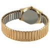 TIMETECH Women's 14K Gold Plated Stretch Expansion Bracelet Watch - image 2 of 3