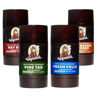 Ruralistic  Dr. Squatch – Deodorant 4-Pack