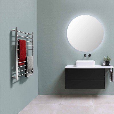 Pursonic Stainless Steel Wall Mounted Towel Warmer with 10 Bars